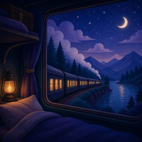 Sleeper train cover art